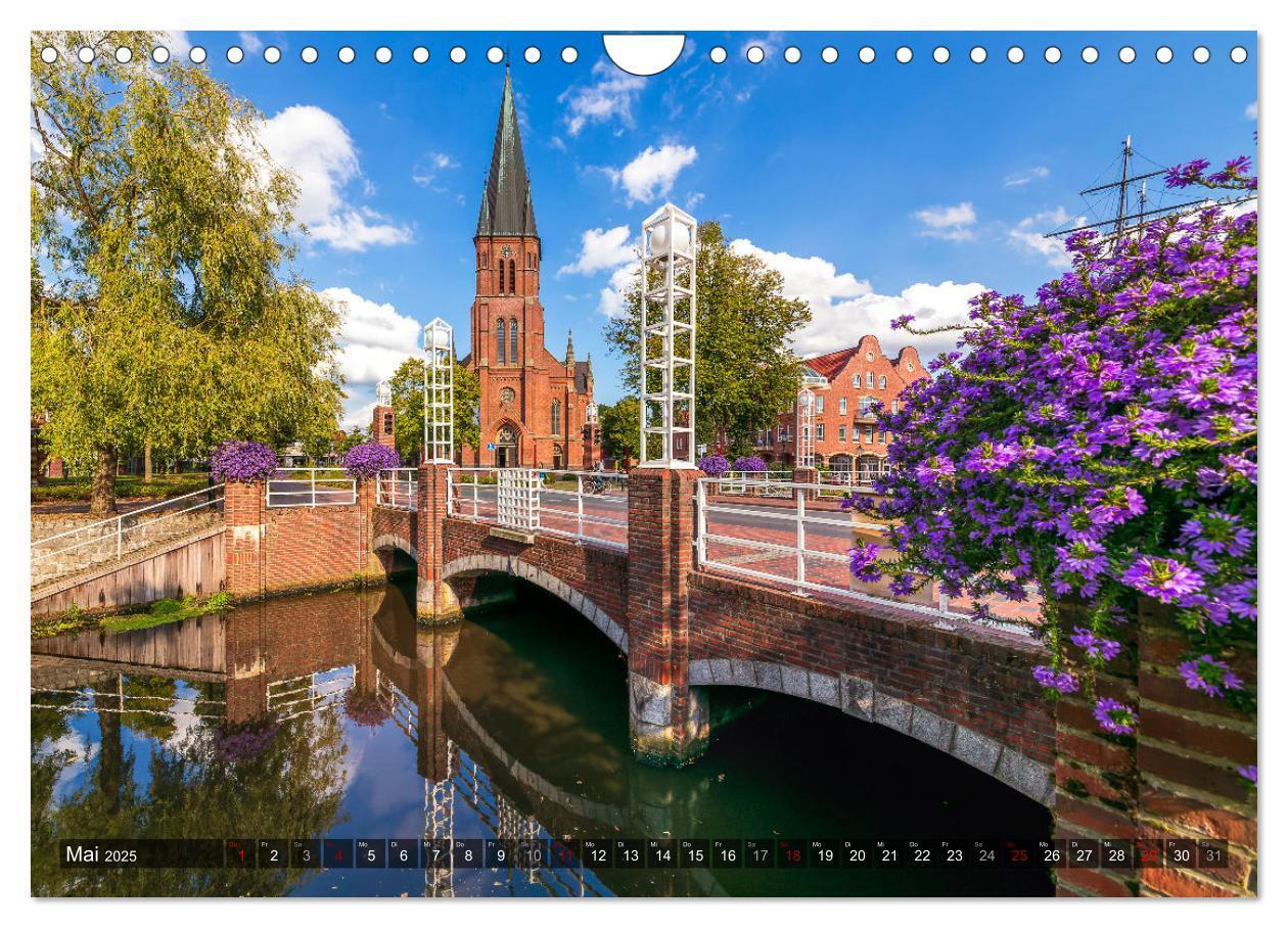 Bild: 9783435421848 | Papenburg - Venedig des Nordens (Wandkalender 2025 DIN A4 quer),...