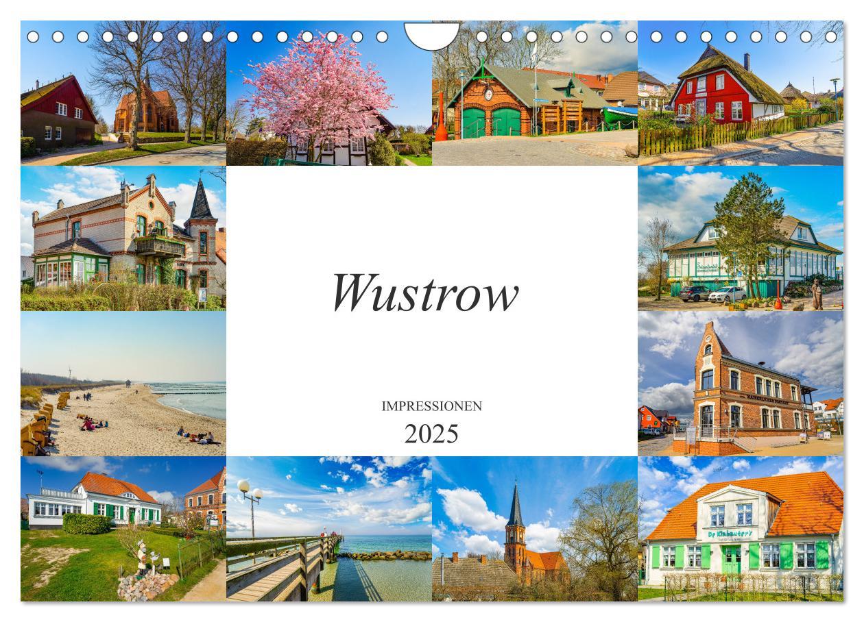 Cover: 9783435232277 | Wustrow Impressionen (Wandkalender 2025 DIN A4 quer), CALVENDO...