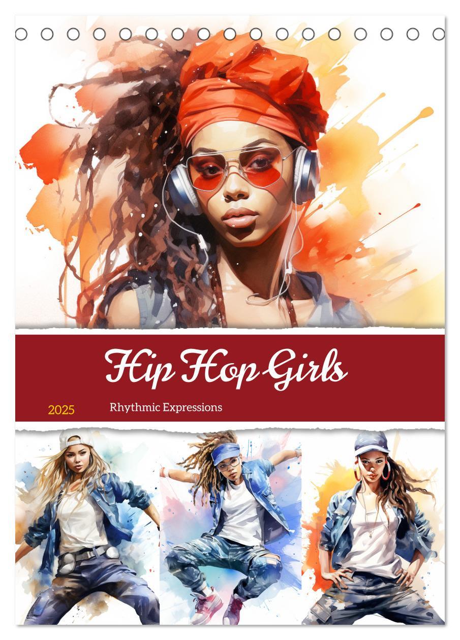 Cover: 9783435864959 | Hip Hop Girls. Rhythmic Expressions (Tischkalender 2025 DIN A5...