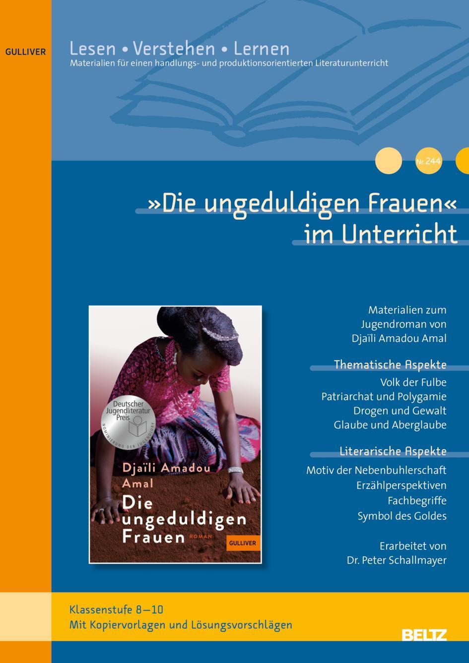 Cover: 9783407824332 | 'Die ungeduldigen Frauen' im Unterricht | Peter Schallmayer | 32 S.