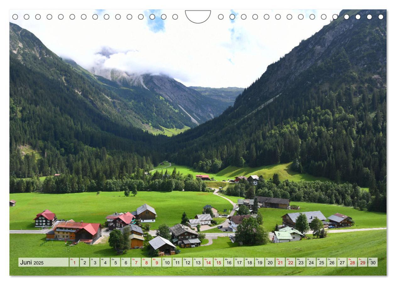 Bild: 9783383988035 | Kleines Walsertal - Das Kleinwalsertal in Vorarlberg (Wandkalender...