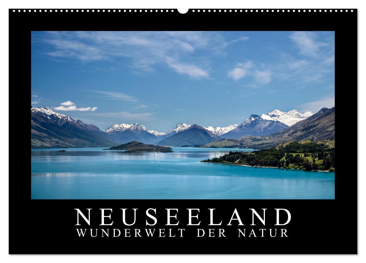 Cover: 9783435679096 | Neuseeland - Wunderwelt der Natur (Wandkalender 2025 DIN A2 quer),...