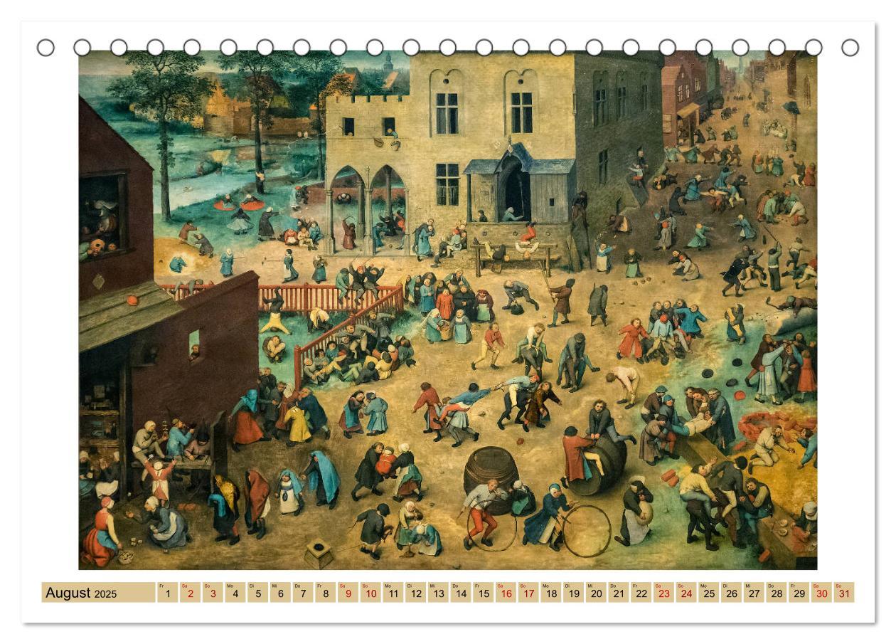 Bild: 9783435304189 | Pieter Bruegel d.Ä. (Tischkalender 2025 DIN A5 quer), CALVENDO...