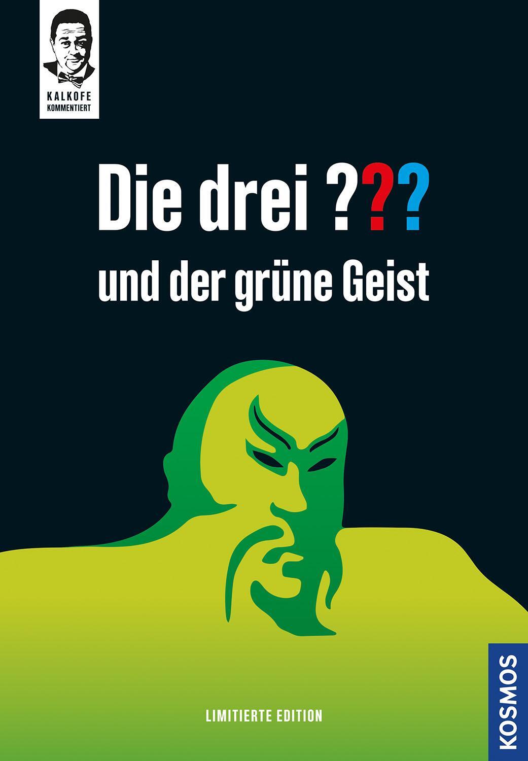 Cover: 9783440180938 | Kalkofe kommentiert. Die drei ??? und der grüne Geist | Arthur (u. a.)