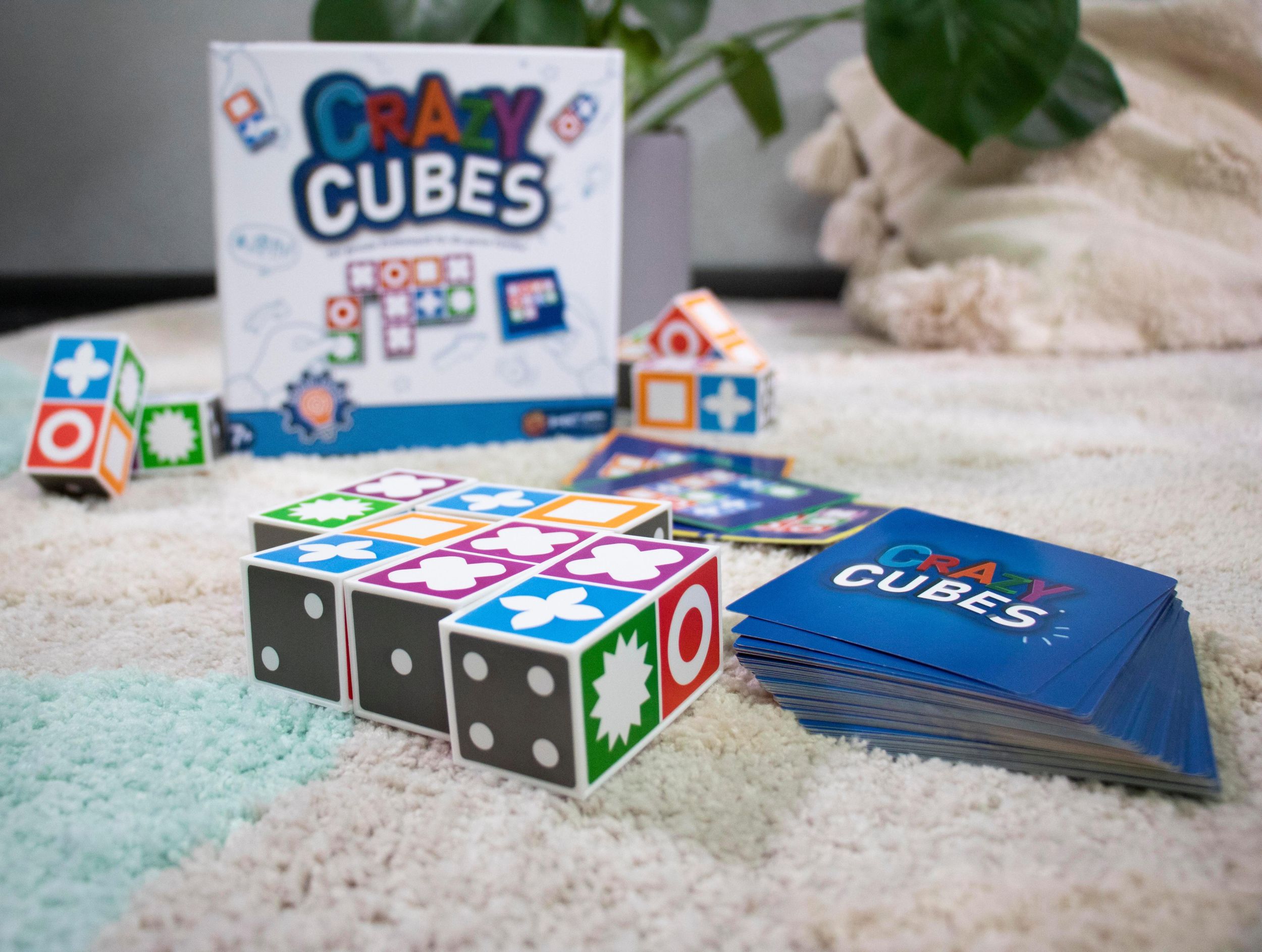 Bild: 4018928551579 | Crazy Cubes | 20min, Für 1-4 Spieler | Spiel | 55157 | Deutsch | 2024