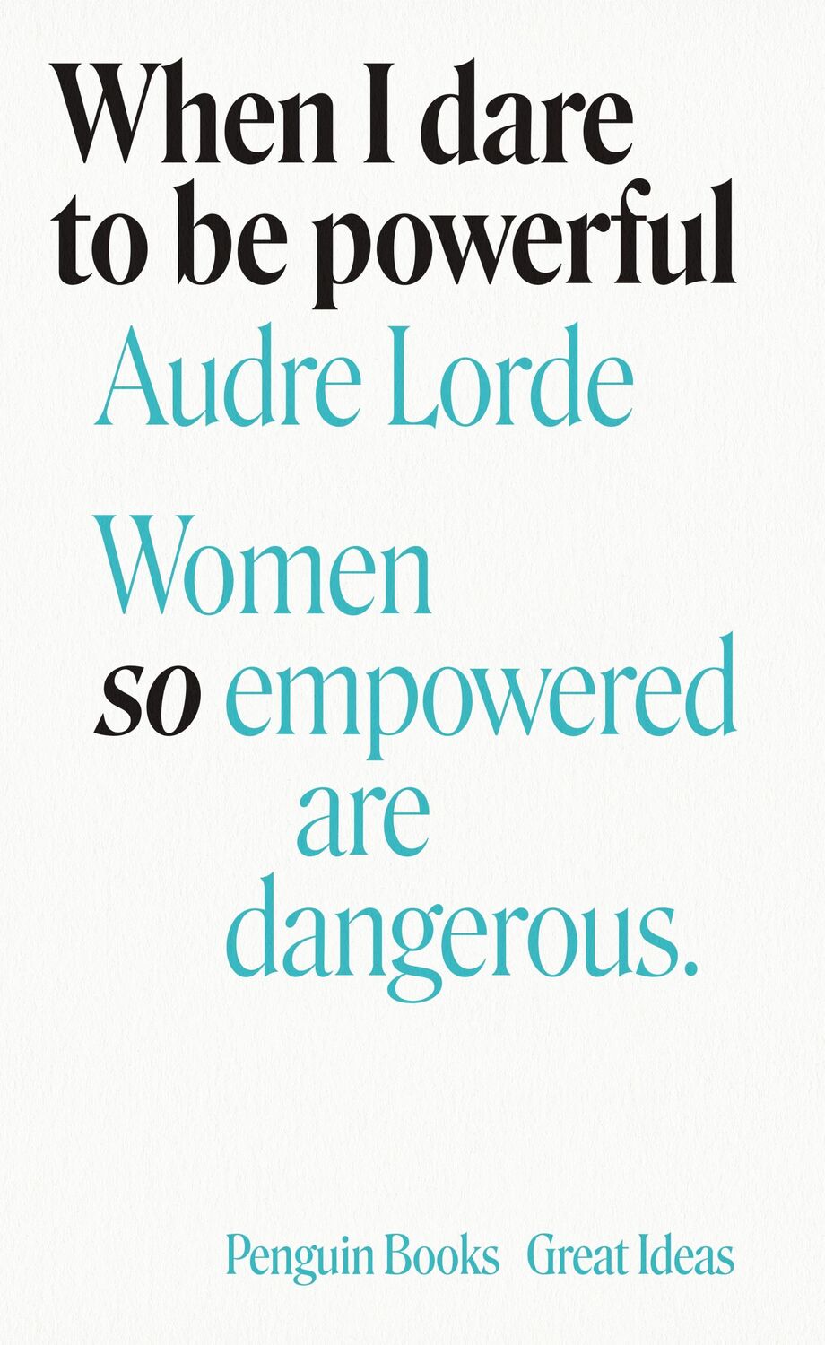 Cover: 9780241473153 | When I Dare to Be Powerful | Audre Lorde | Taschenbuch | 128 S. | 2020