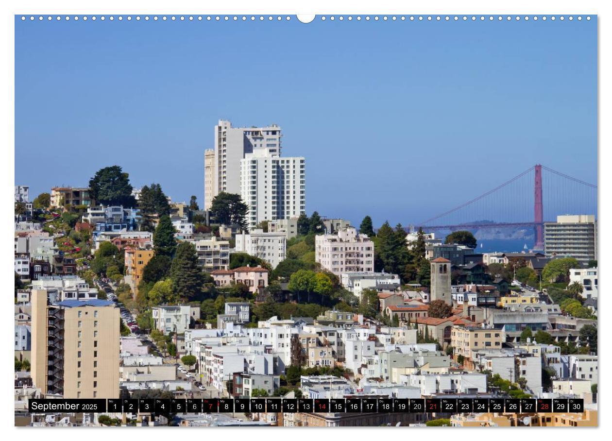 Bild: 9783435836178 | San Francisco - Traumstadt in Kalifornien (Wandkalender 2025 DIN A2...