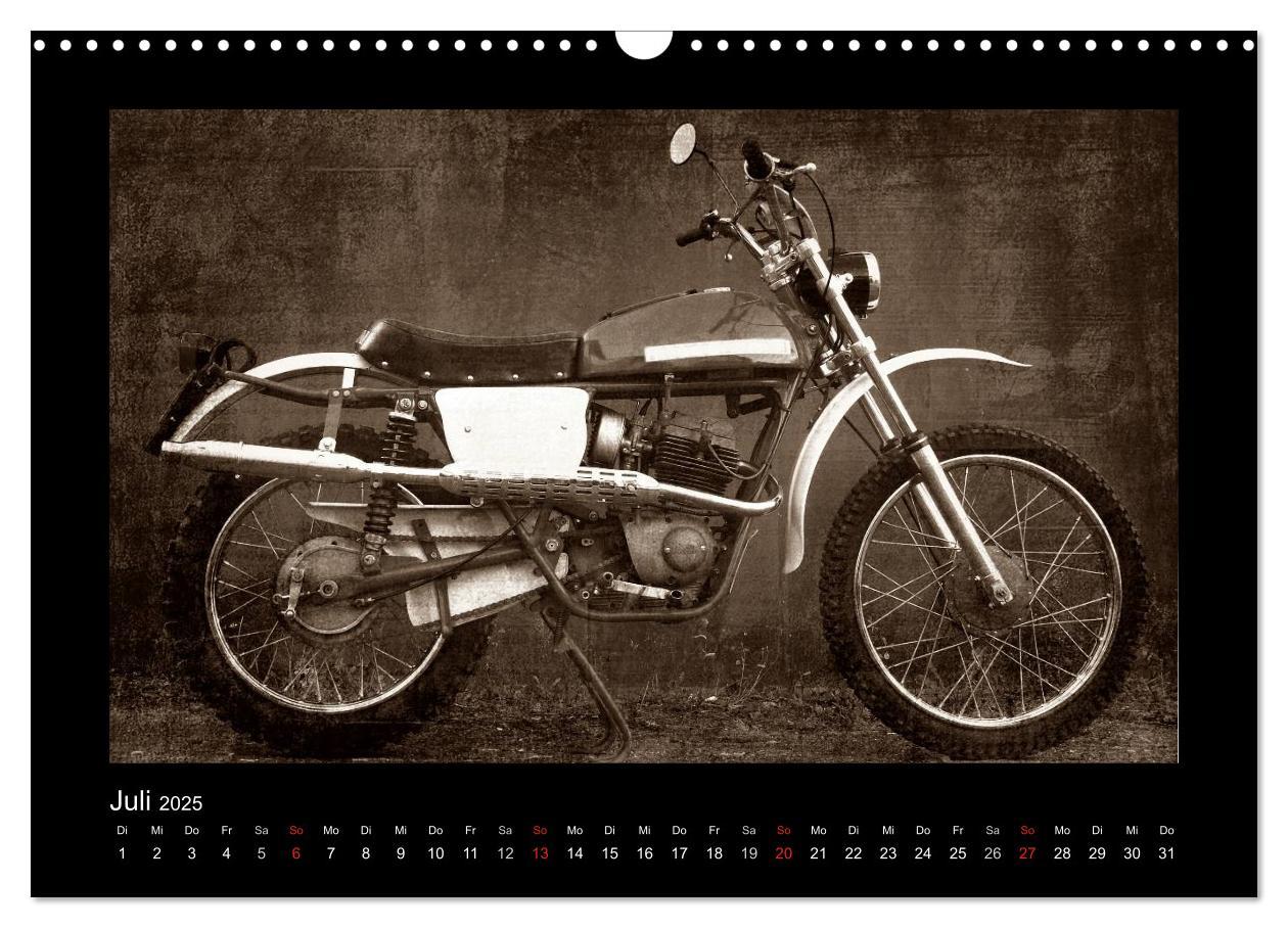 Bild: 9783435839100 | Motorrad Oldtimer (Wandkalender 2025 DIN A3 quer), CALVENDO...