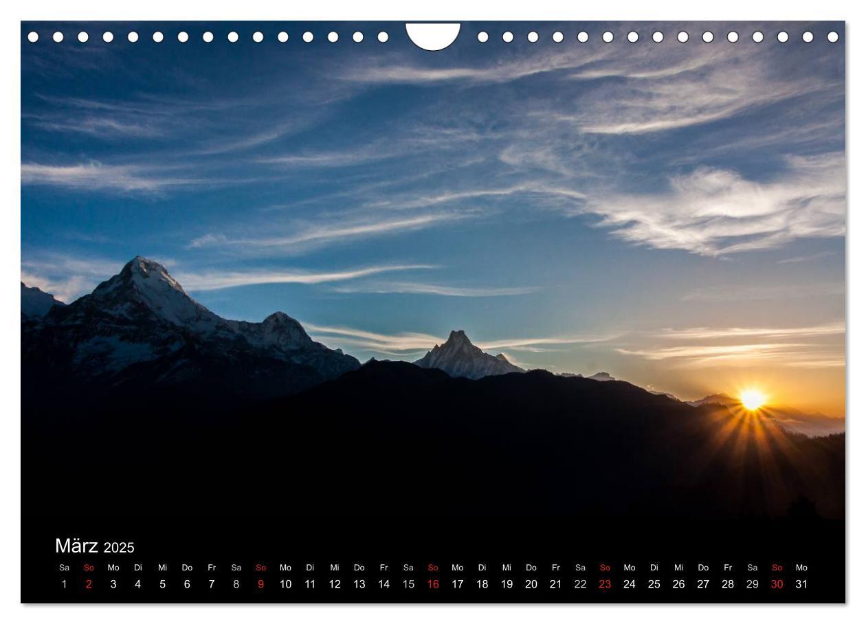 Bild: 9783435568161 | Namaste Nepal (Wandkalender 2025 DIN A4 quer), CALVENDO Monatskalender