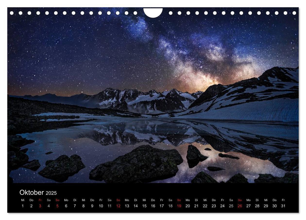 Bild: 9783435567836 | Sternensucher - Landschaft unter Sternen (Wandkalender 2025 DIN A4...