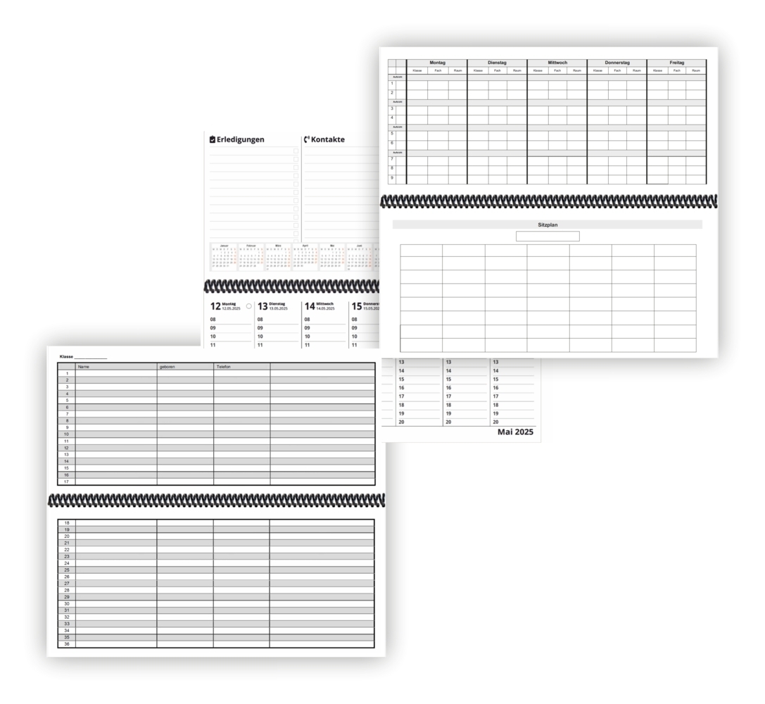 Bild: 4262416630547 | Lehrer - Tischkalender 2024/25 | E&amp;Z-Verlag GmbH | Kalender | Deutsch