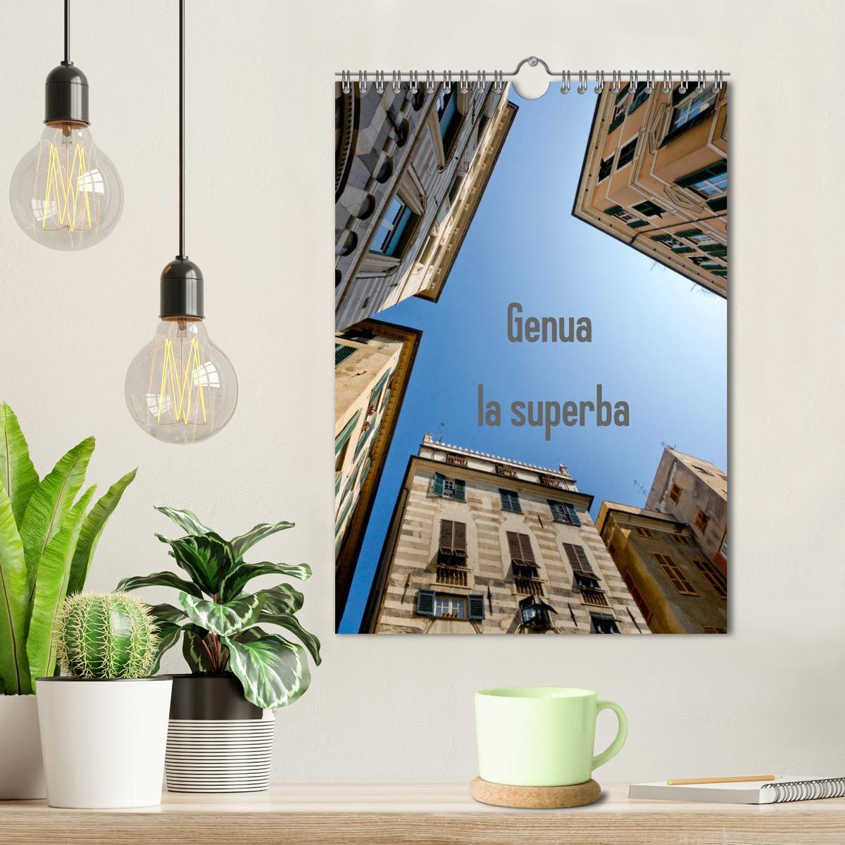 Bild: 9783457069059 | Genua - la superba (Wandkalender 2025 DIN A4 hoch), CALVENDO...