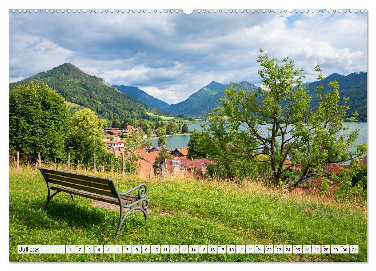 Bild: 9783383786365 | Schliersee-Idylle (Wandkalender 2025 DIN A2 quer), CALVENDO...