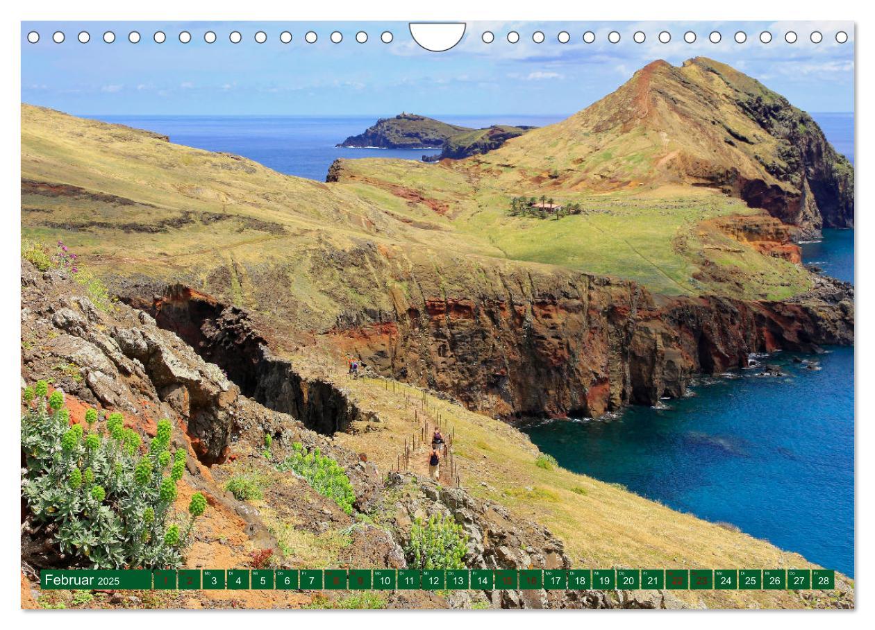 Bild: 9783383991080 | Madeira und Porto Santo (Wandkalender 2025 DIN A4 quer), CALVENDO...