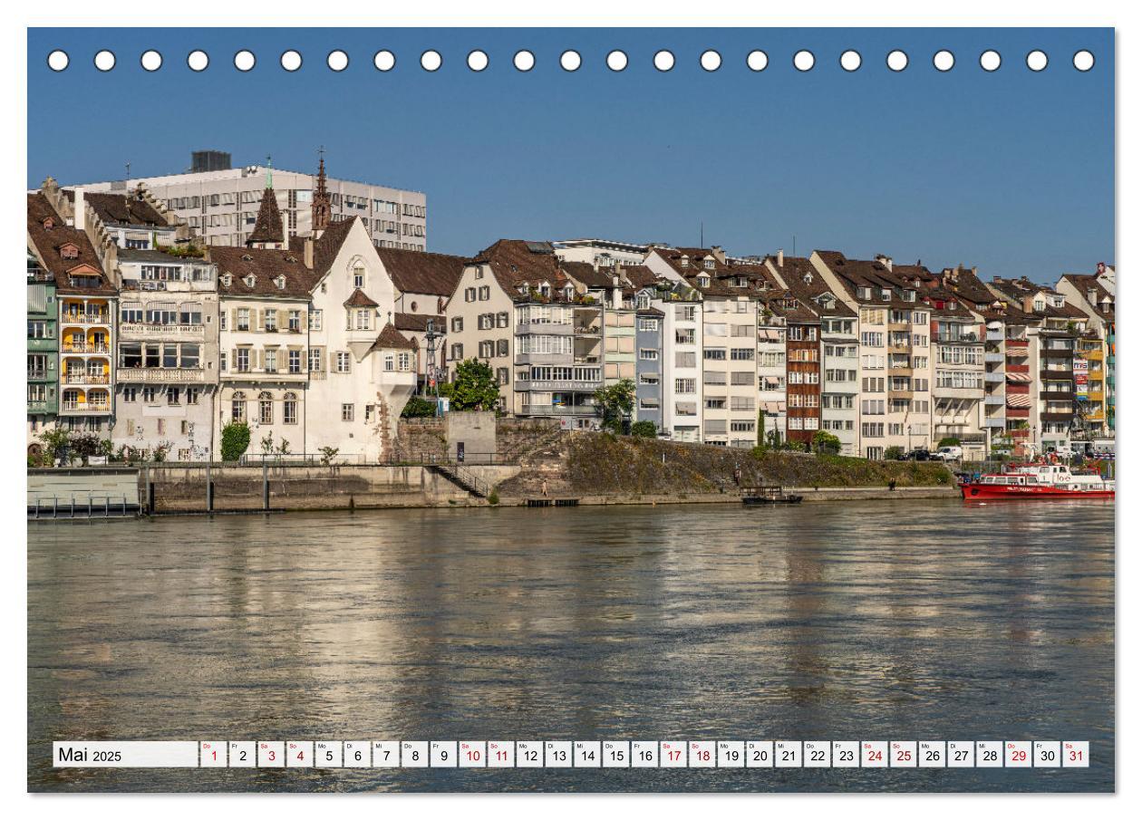 Bild: 9783383942365 | Schweiz - Basel (Tischkalender 2025 DIN A5 quer), CALVENDO...