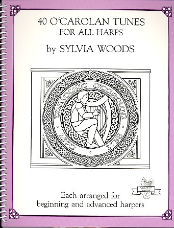 Cover: 9780960299089 | 40 O'Carolan Tunes for All Harps | Turlough O'Carolan | Harp | Buch