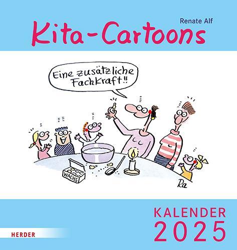 Cover: 9783451396809 | Kita-Cartoons 2025 | Renate Alf | Kalender | 28 S. | Deutsch | 2025