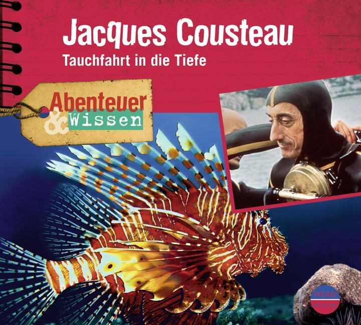 Cover: 9783942175081 | Jaques Cousteau | Tauchfahrt in die Tiefe | Berit Hempel | Audio-CD