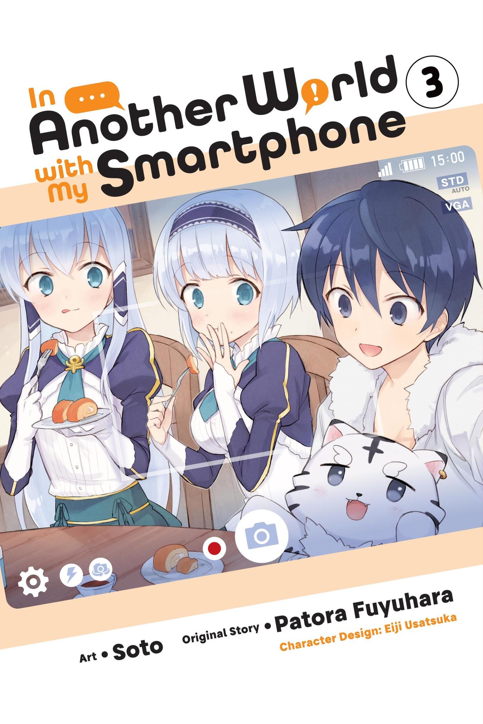 Cover: 9781975321079 | In Another World with My Smartphone, Vol. 3 (Manga) | Patora Fuyuhara