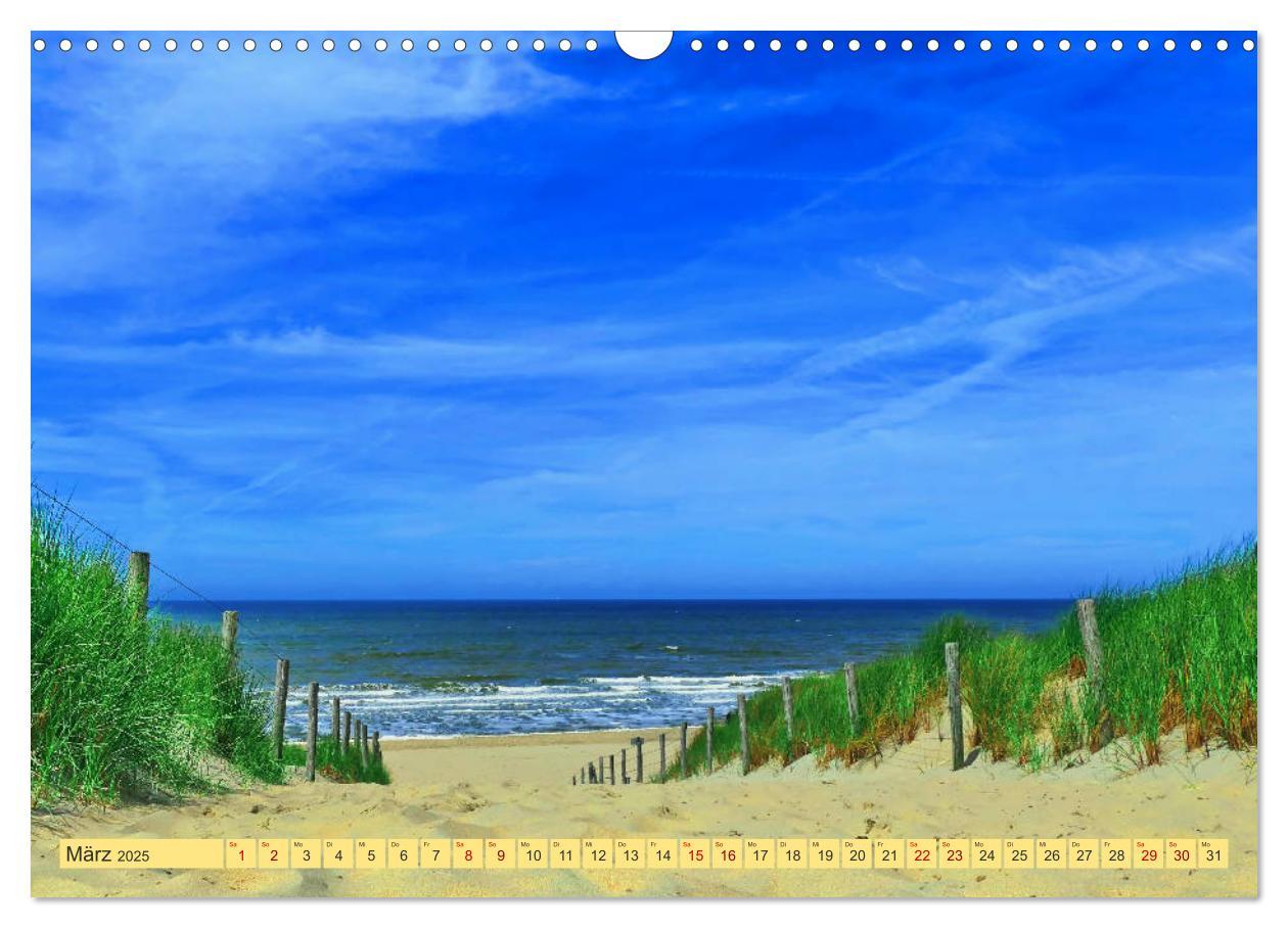 Bild: 9783435117307 | Holland - Die Nordsee von Zandvoort bis Breskens (Wandkalender 2025...