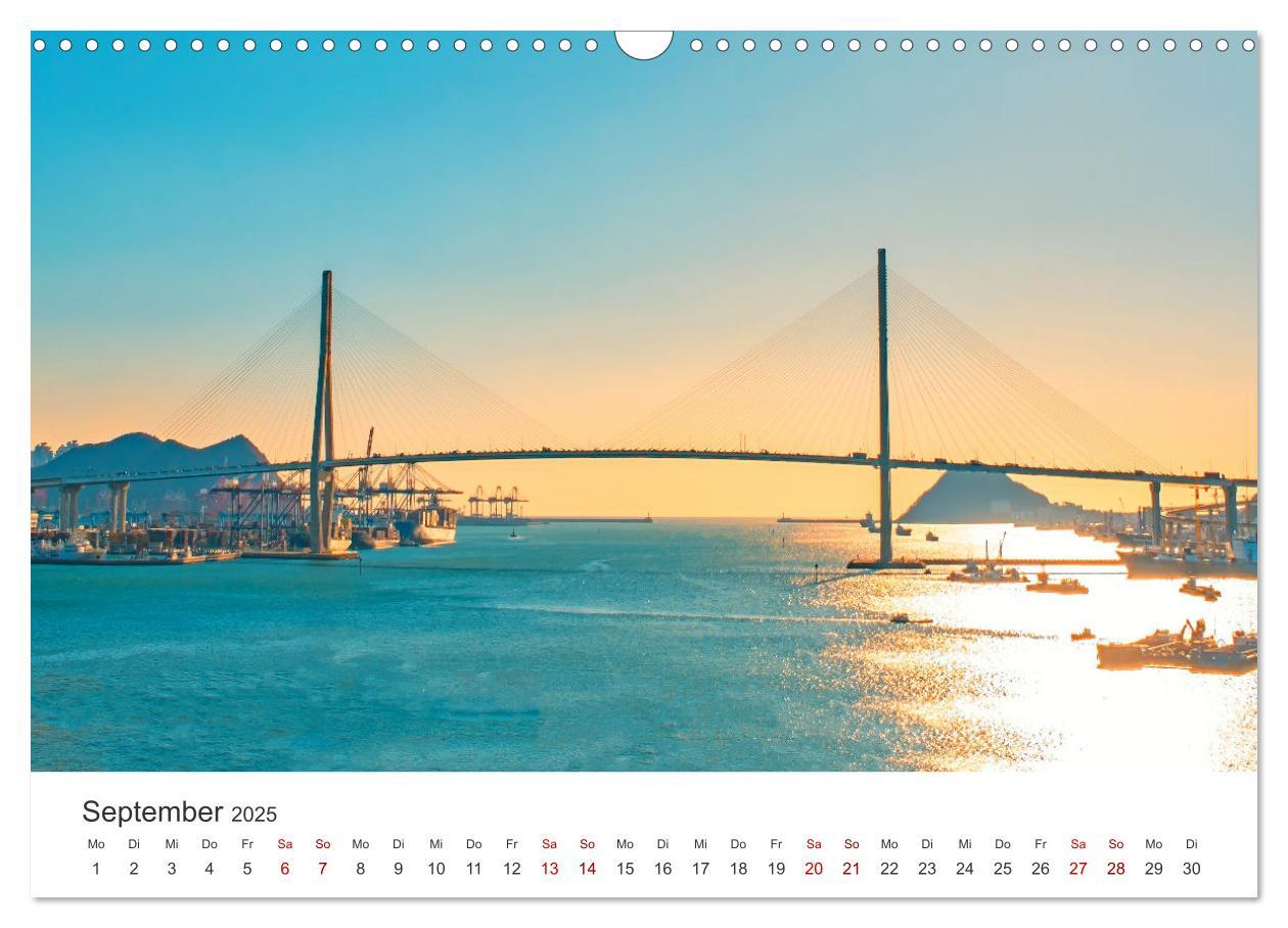 Bild: 9783383831300 | Busan - Hafenstadt in Südkorea (Wandkalender 2025 DIN A3 quer),...