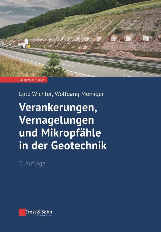 Cover: 9783433032497 | Verankerungen, Vernagelungen und Mikropfähle in der Geotechnik | Buch