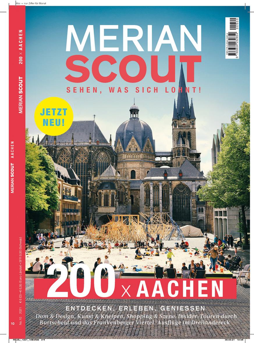 Cover: 9783834232854 | MERIAN Scout Aachen | Jahreszeiten Verlag | Taschenbuch | MERIAN