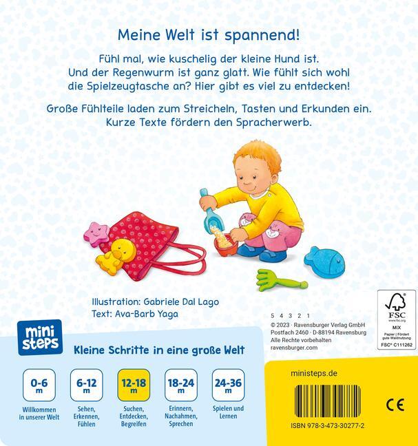 Bild: 9783473302772 | ministeps: Fühl mal! Meine Welt | Ab 12 Monaten | Ava-Barb Yaga | Buch