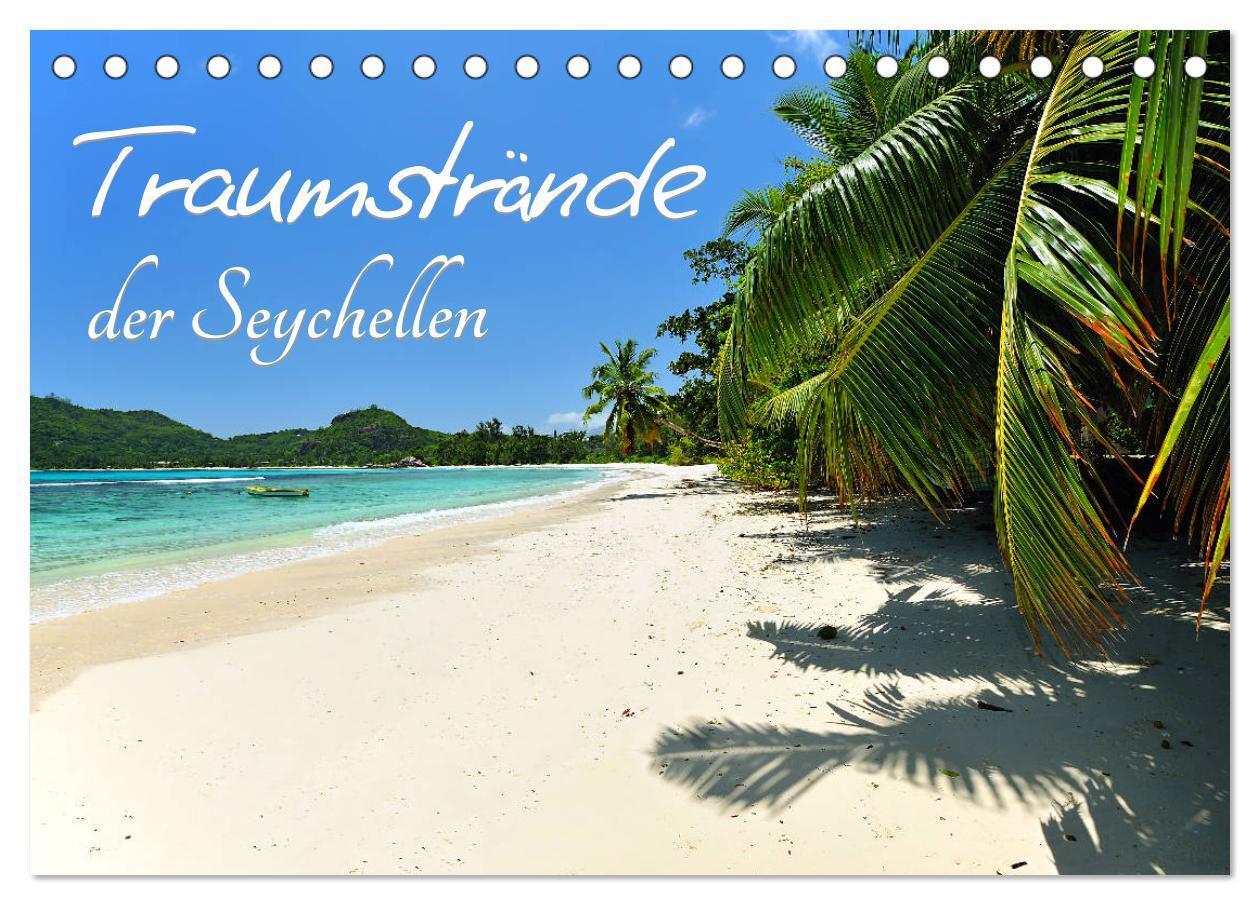 Cover: 9783435439300 | Traumstrände der Seychellen (Tischkalender 2025 DIN A5 quer),...