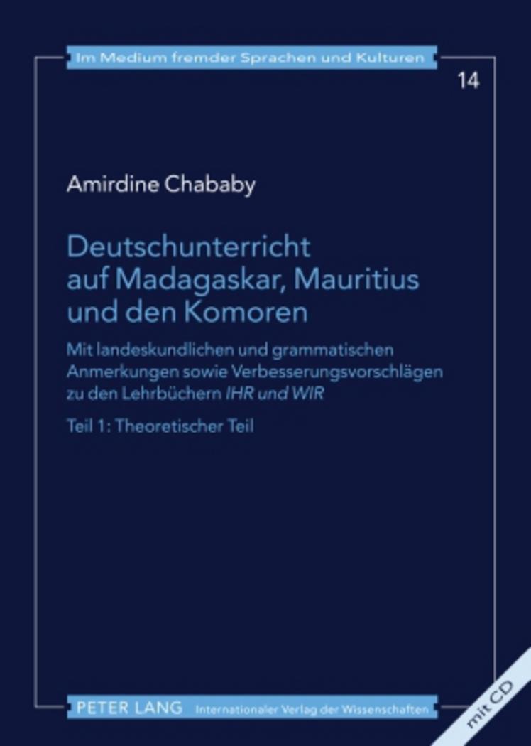 Cover: 9783631578162 | Deutschunterricht auf Madagaskar, Mauritius und den Komoren | Chababy