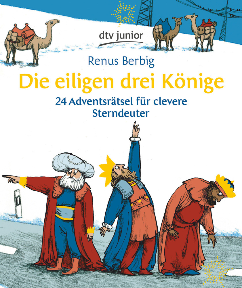 Cover: 9783423763158 | Die eiligen drei Könige | 24 Adventsrätsel für clevere Sterndeuter