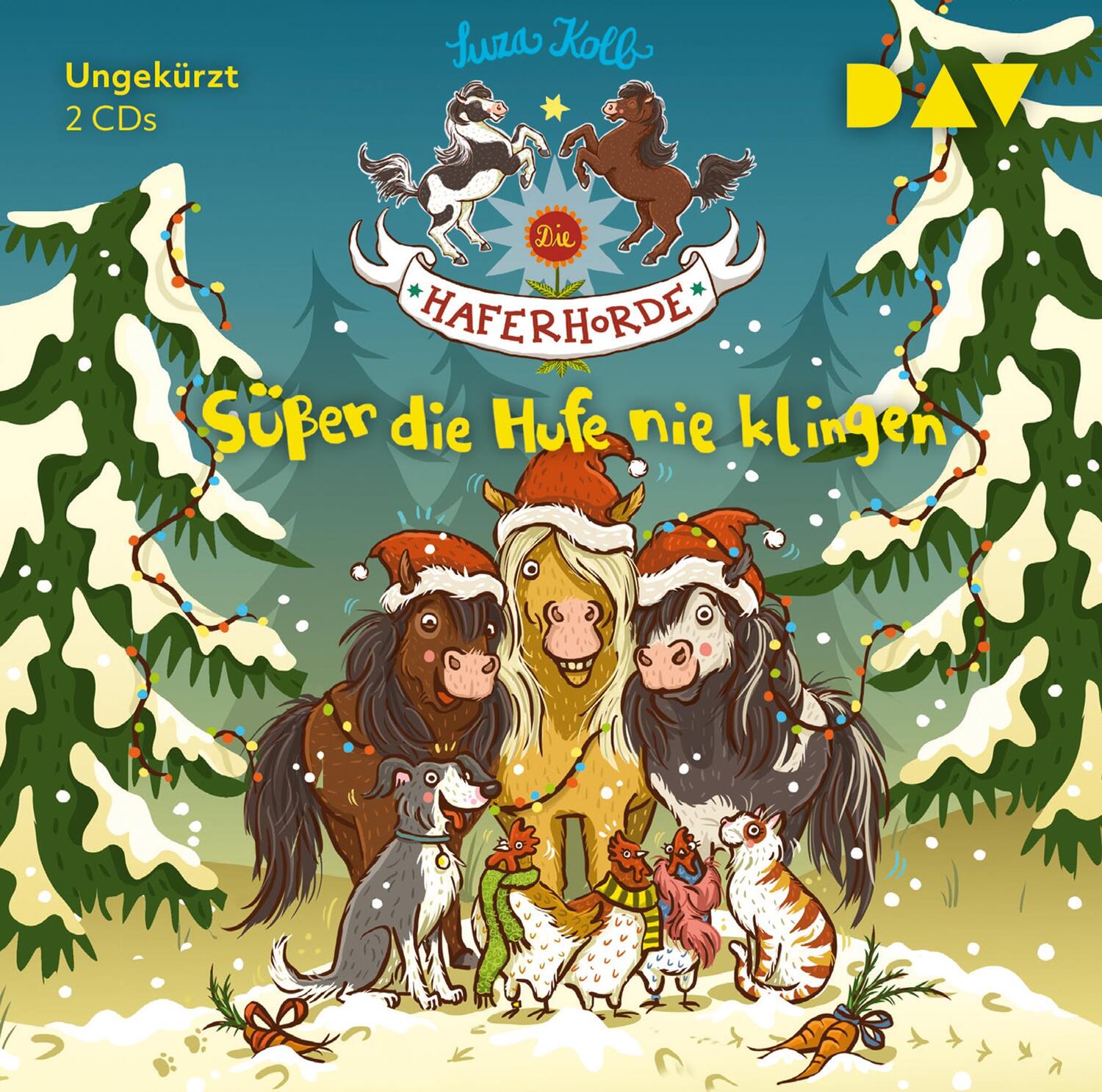 Cover: 9783742401724 | Die Haferhorde 09: Süßer die Hufe nie klingen | Suza Kolb | Audio-CD