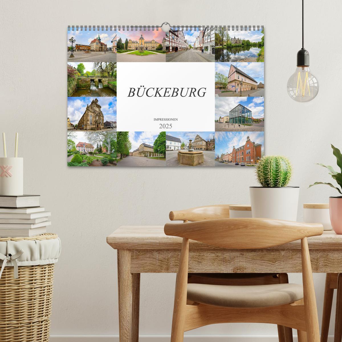 Bild: 9783435132508 | Bückeburg Impressionen (Wandkalender 2025 DIN A3 quer), CALVENDO...