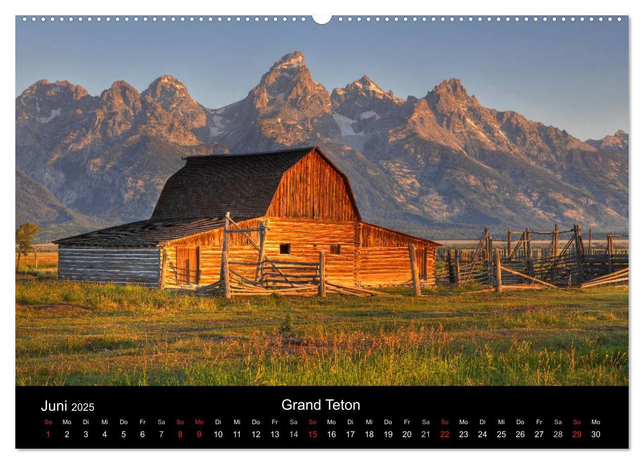 Bild: 9783435799923 | USA - Der Wilde Westen (Wandkalender 2025 DIN A2 quer), CALVENDO...