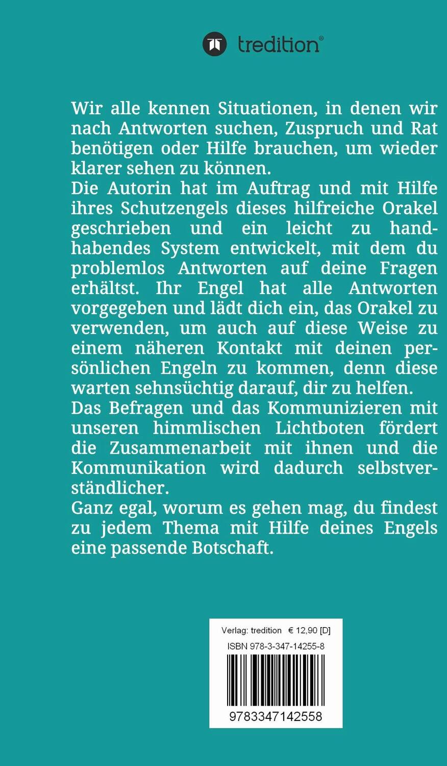 Rückseite: 9783347142558 | Auch dein Engel spricht mit dir | Susanna Winters | Taschenbuch | 2020