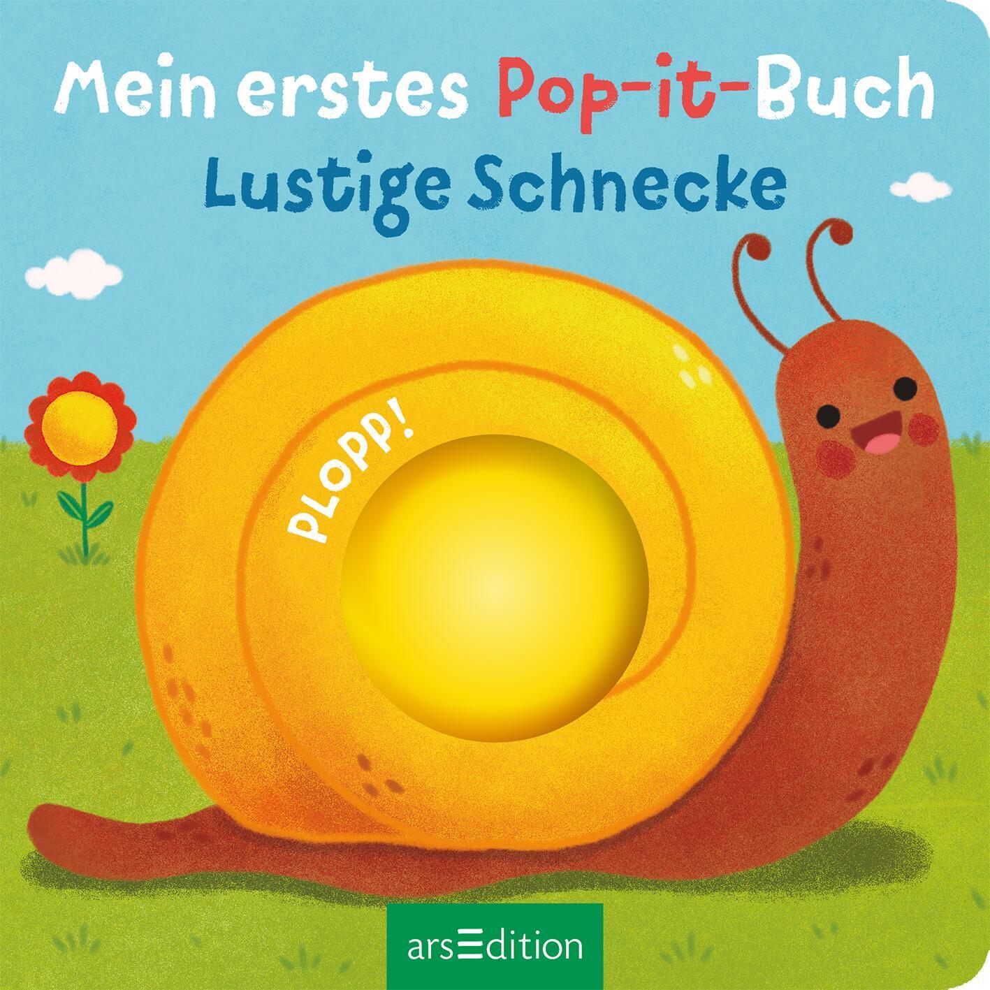 Bild: 9783845851334 | Mein erstes Pop-it-Buch - Lustige Schnecke | Plopp! | Buch | 10 S.