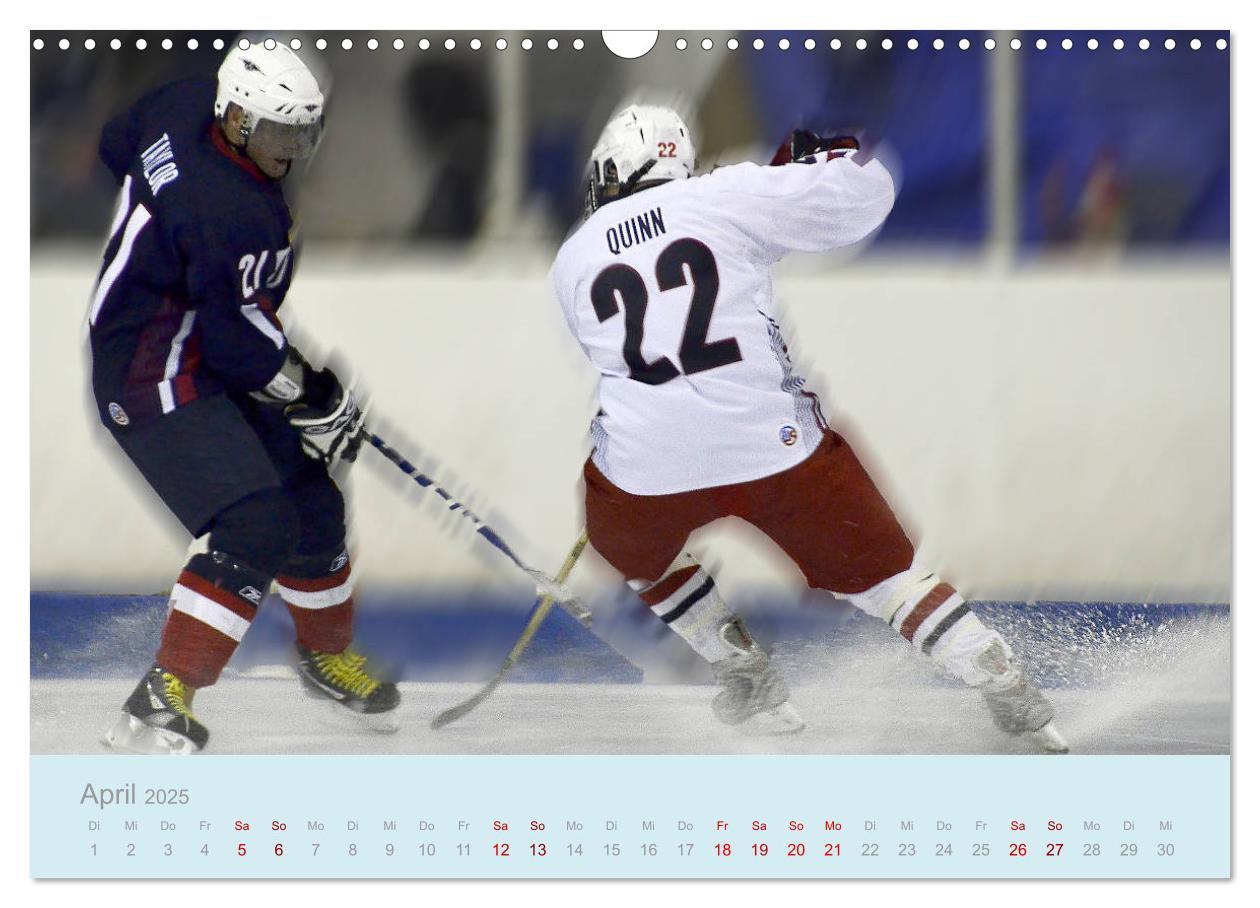 Bild: 9783435330393 | Eishockey! Schneller, härter, das Powergame! (Wandkalender 2025 DIN...