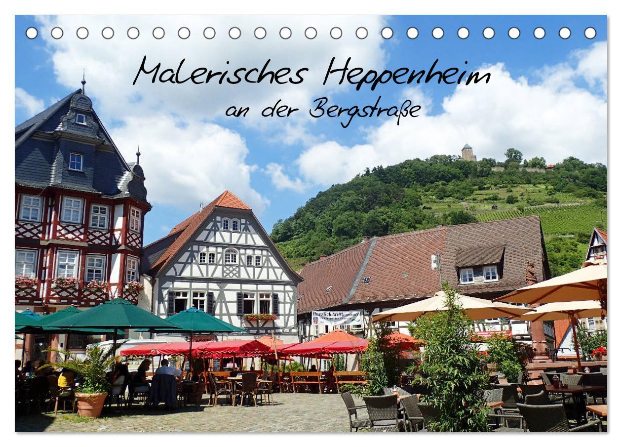 Cover: 9783435166947 | Malerisches Heppenheim an der Bergstraße (Tischkalender 2025 DIN A5...