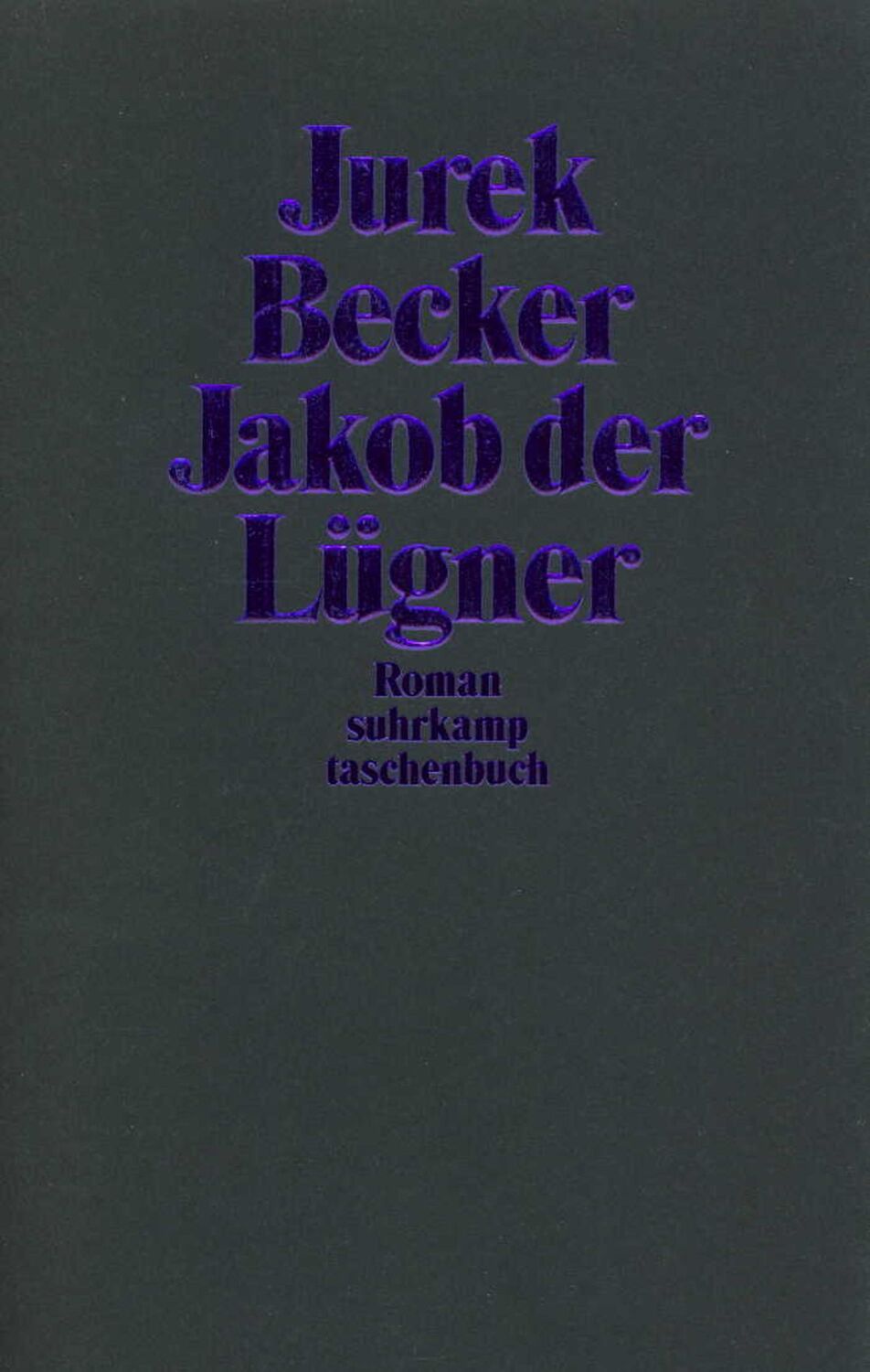 Cover: 9783518394397 | Jakob der Lügner | Jurek Becker | Taschenbuch | 321 S. | Deutsch