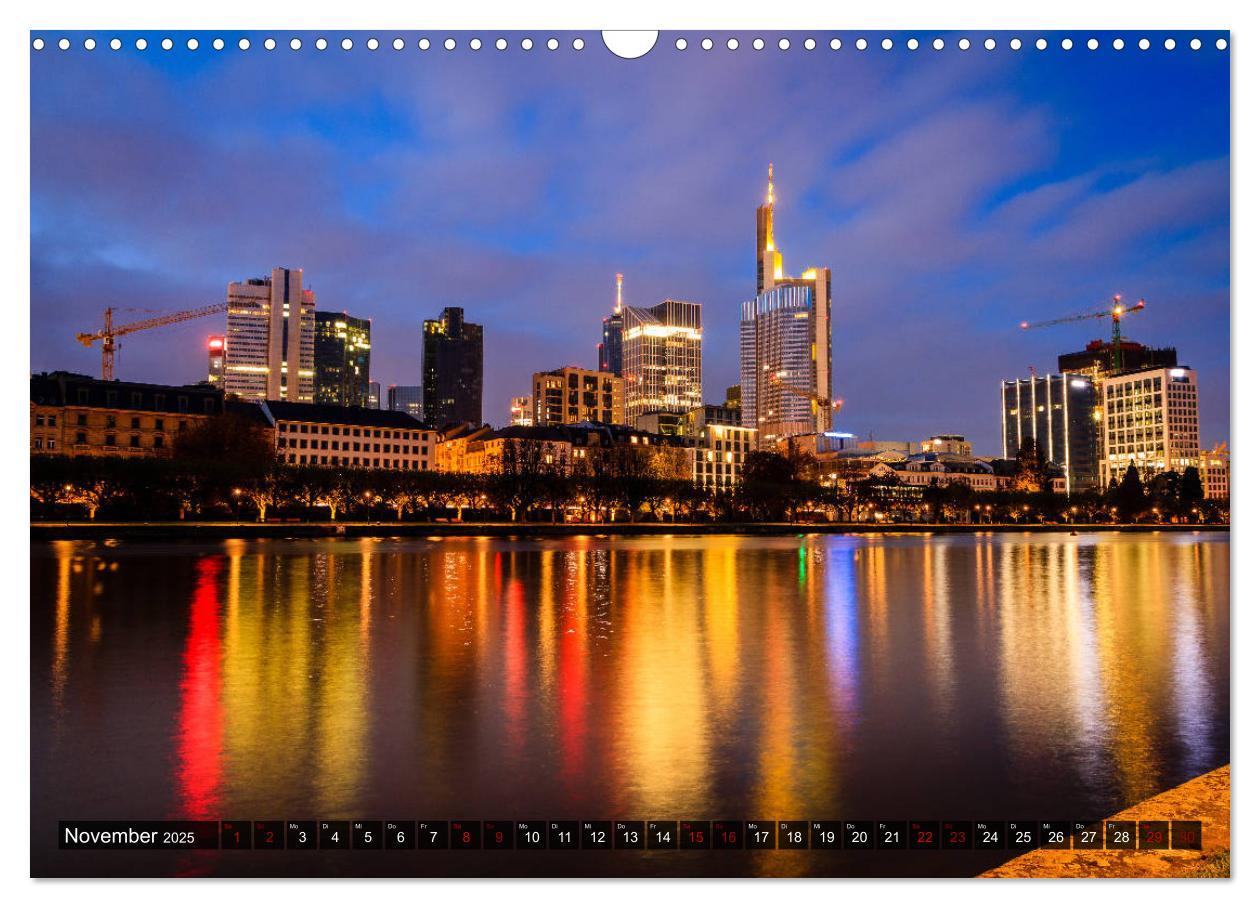 Bild: 9783435345007 | Main Frankfurt (Wandkalender 2025 DIN A3 quer), CALVENDO...