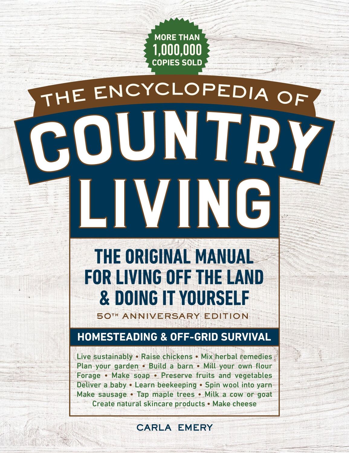 Cover: 9781632172891 | The Encyclopedia of Country Living, 50th Anniversary Edition | Emery