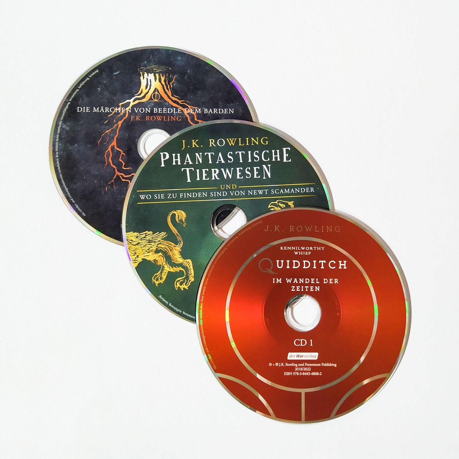 Bild: 9783844548082 | Hogwarts Schulbücher | J. K. Rowling | Audio-CD | 6 Audio-CDs | 2022