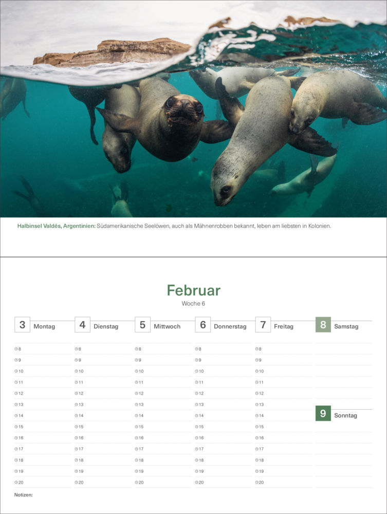 Bild: 9783965913714 | Das Naturerbe der Welt - KUNTH Tischkalender 2025 | Kalender | 54 S.