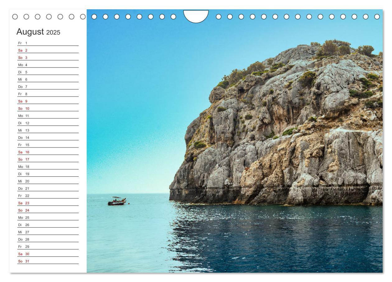 Bild: 9783435035717 | Rhodos - eine Insel zum Verlieben (Wandkalender 2025 DIN A4 quer),...