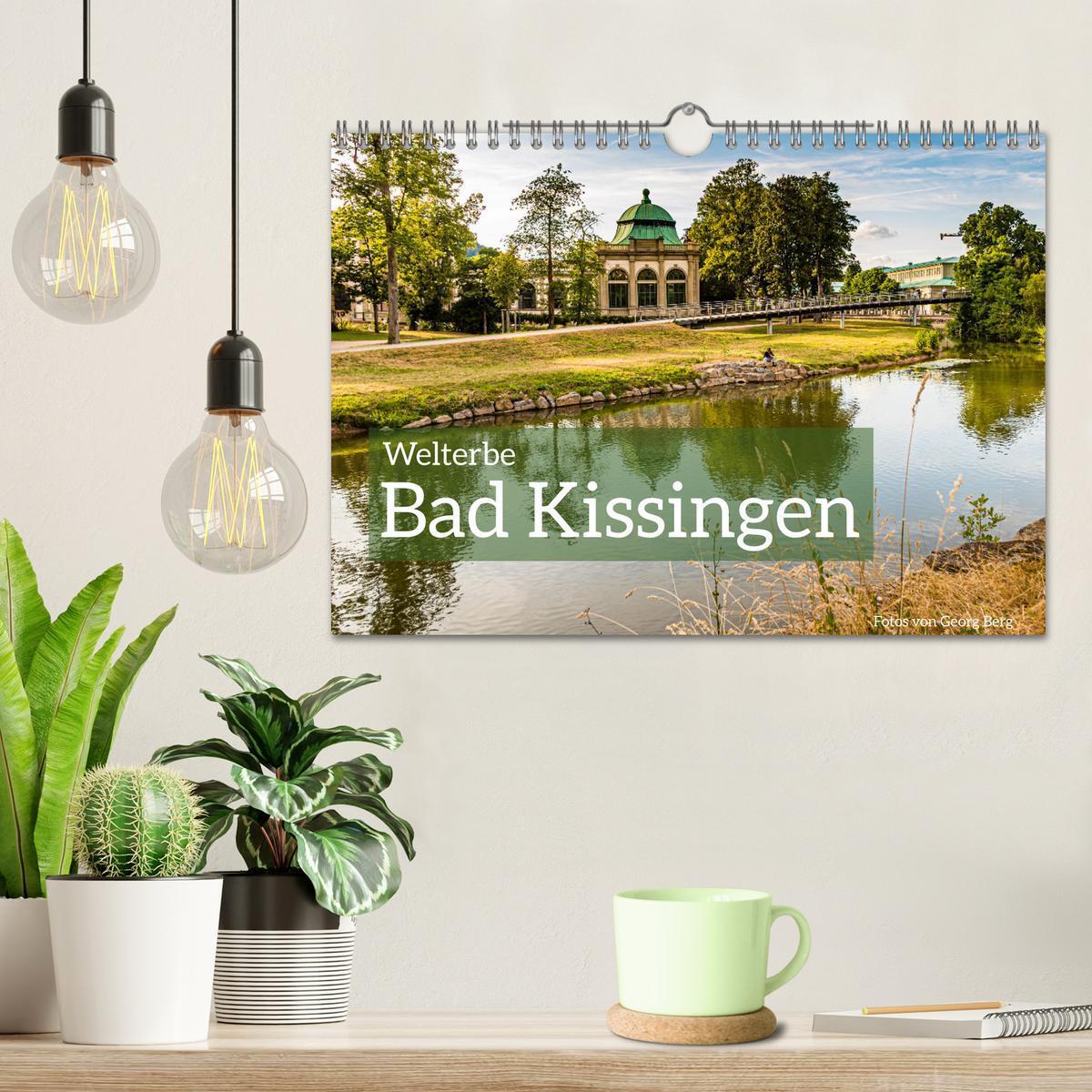 Bild: 9783435040858 | Welterbe Bad Kissingen (Wandkalender 2025 DIN A4 quer), CALVENDO...