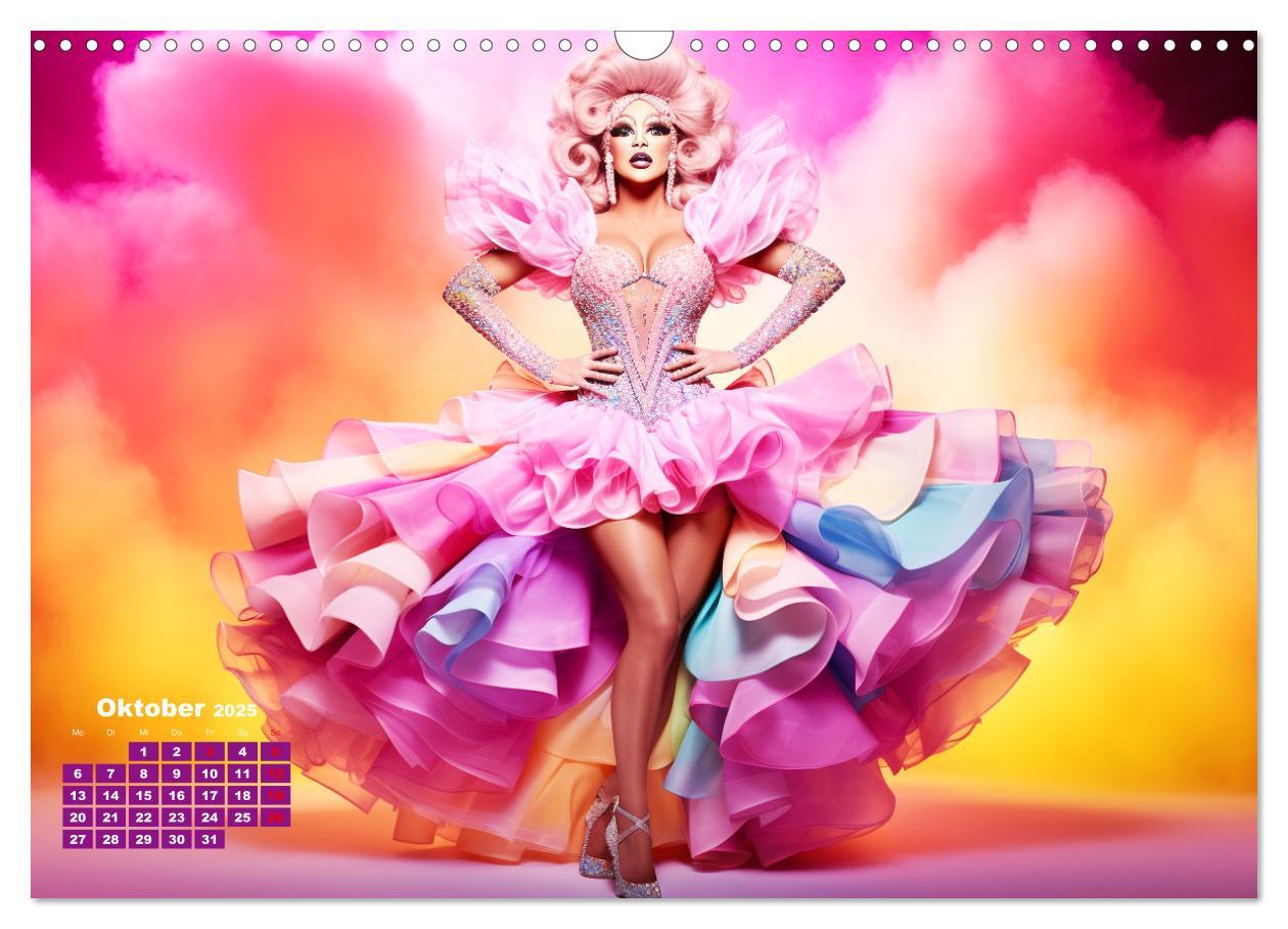 Bild: 9783383894282 | Drag Queens. Glamouröse und wunderschöne Drag-Kunst (Wandkalender...