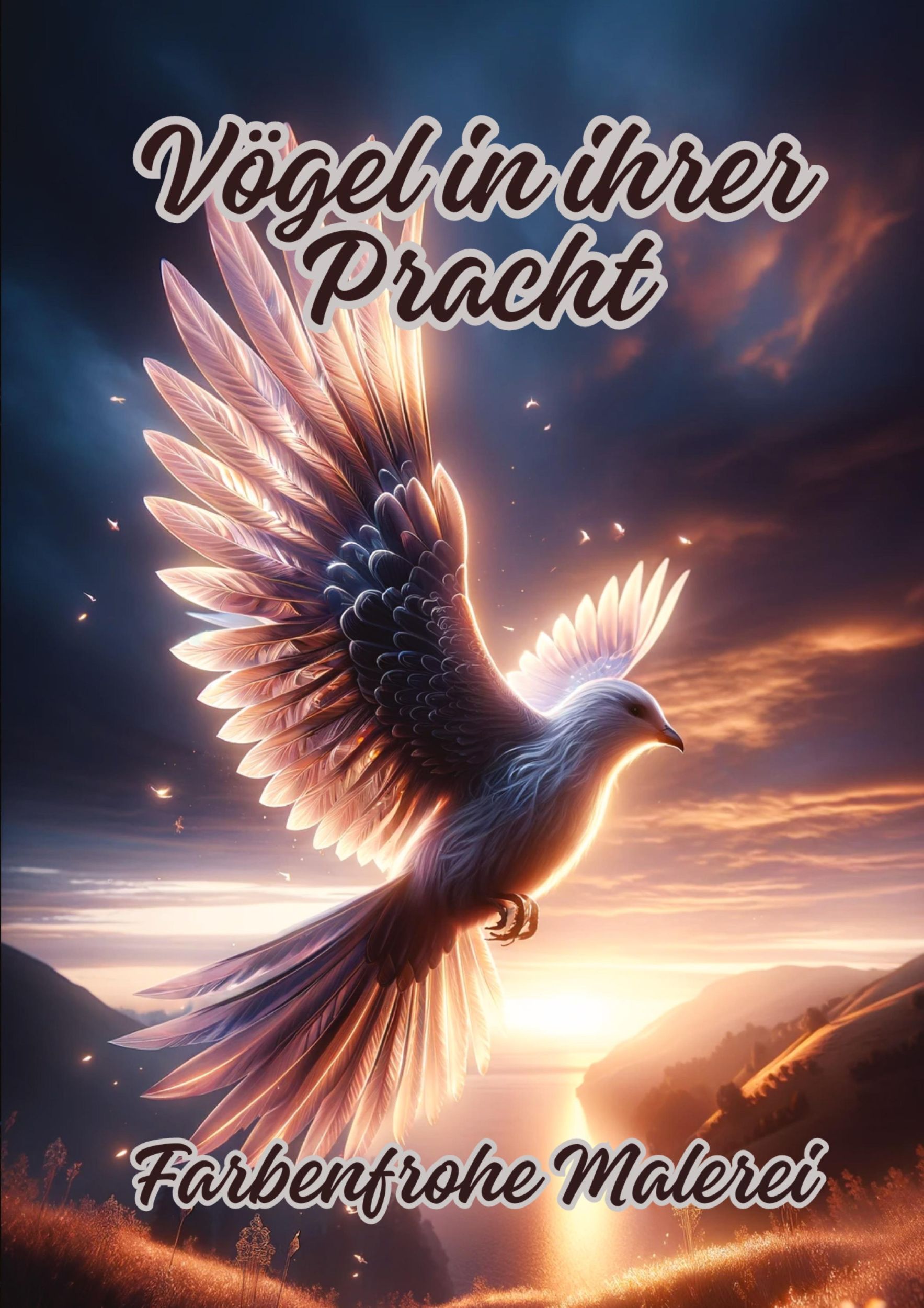 Cover: 9783384108906 | Vögel in ihrer Pracht | Farbenfrohe Malerei | Diana Kluge | Buch