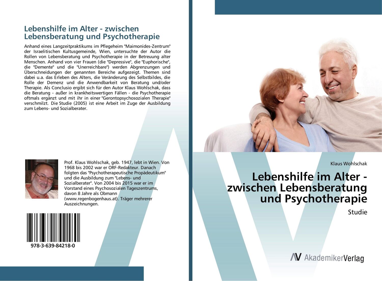 Cover: 9783639842180 | Lebenshilfe im Alter - zwischen Lebensberatung und Psychotherapie