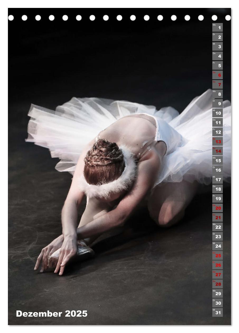 Bild: 9783435892679 | Sinneseindruck Ballett (Tischkalender 2025 DIN A5 hoch), CALVENDO...