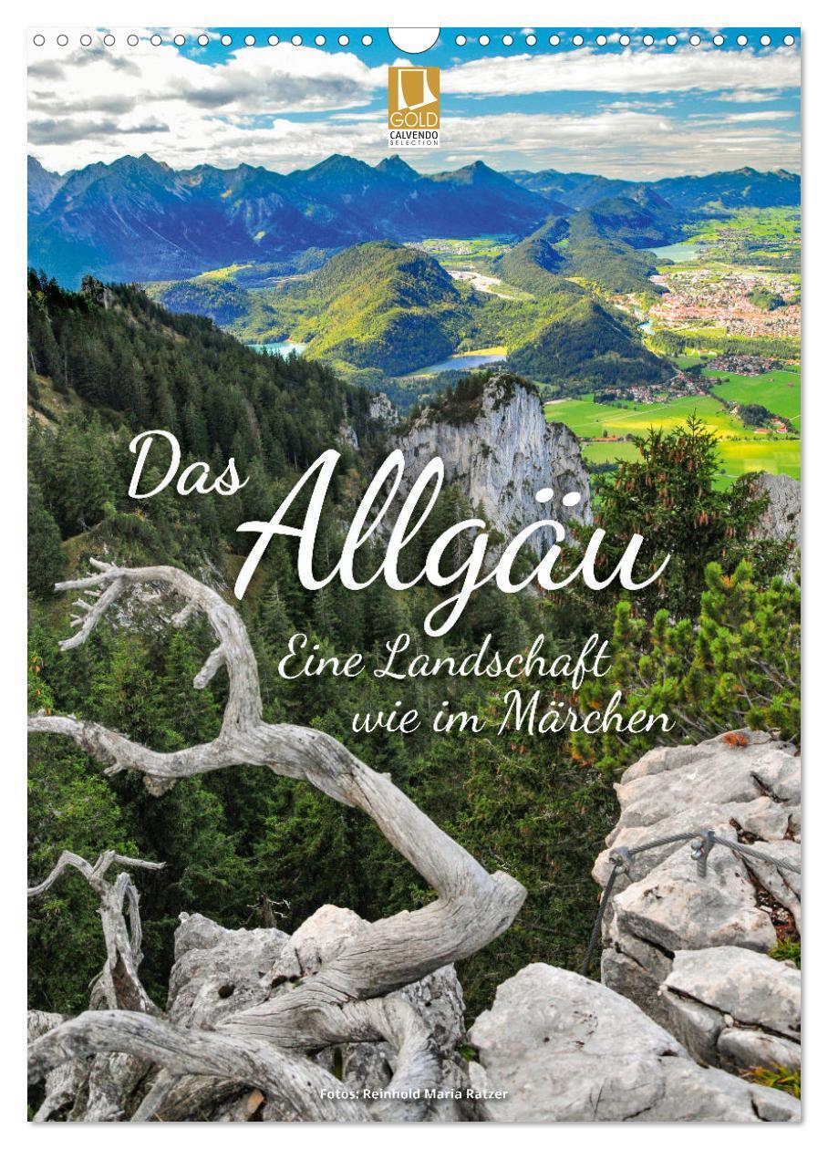 Cover: 9783383820496 | Das Allgäu ¿ eine Landschaft wie im Märchen (Wandkalender 2025 DIN...